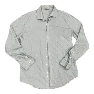 Kenneth Cole Reaction Mint Checked Slim Dress Shirt 16